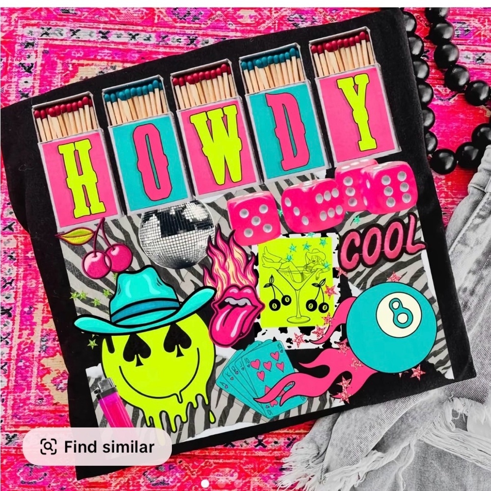Colorful Graphic Art Print